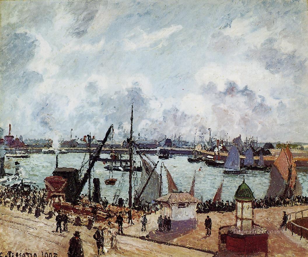 outer harbour of le havre 1903 Camille Pissarro Oil Paintings